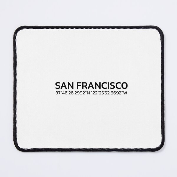Item preview, San Francisco Coordinates designed and sold by BeratBozan.