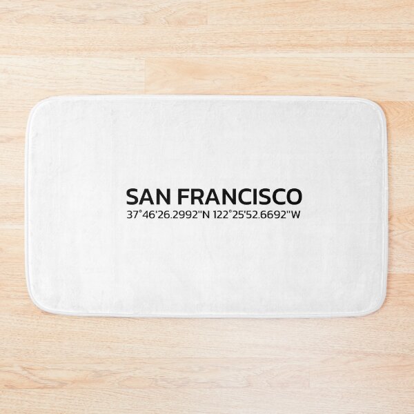 Item preview, San Francisco Coordinates designed and sold by BeratBozan.
