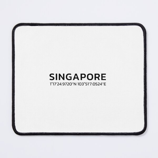Item preview, Singapore Coordinates designed and sold by BeratBozan.
