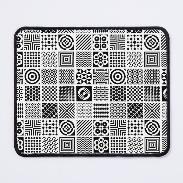 Item preview, Black and White Geometric Pattern designed and sold by Pavnud.