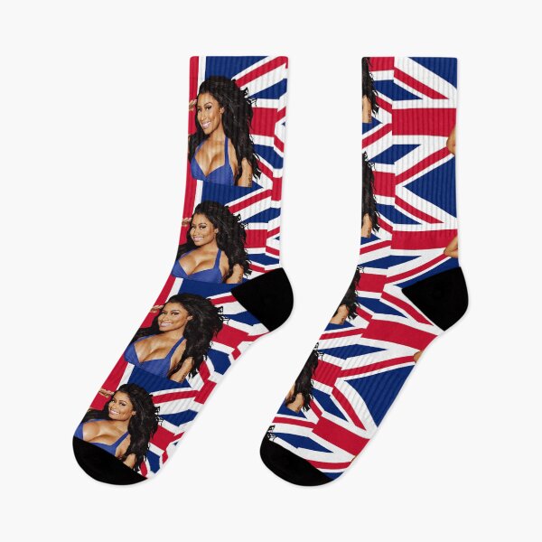 Item preview, British Union Flag Nicki Digital Pop Art Style Graphic Print designed and sold by Printopia-.