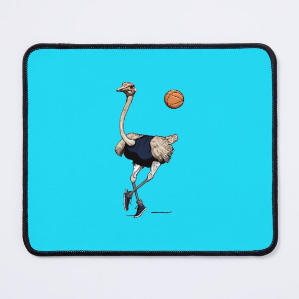 Item preview, Ostrich playing basketball designed and sold by binarty.