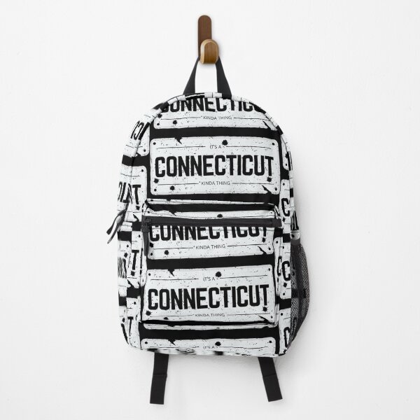 Item preview, Its a CONNECTICUT kinda thing number plate distressed designed and sold by 133DandC.