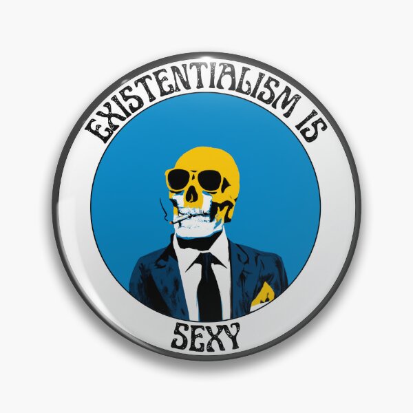 Artikelvorschau, Existentialism Is Sexy Pop Art Skull entworfen und verkauft von PVSKI.