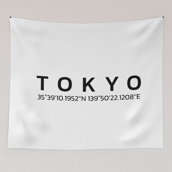 Item preview, Tokyo Coordinates designed and sold by BeratBozan.