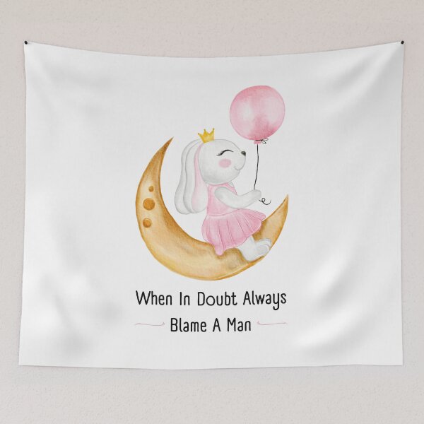 Item preview, When In Doubt Always Blame A Man designed and sold by peacefulcreator.