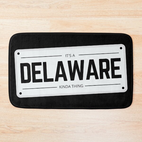Item preview, Its a DELAWARE kinda thing number plate  designed and sold by 133DandC.