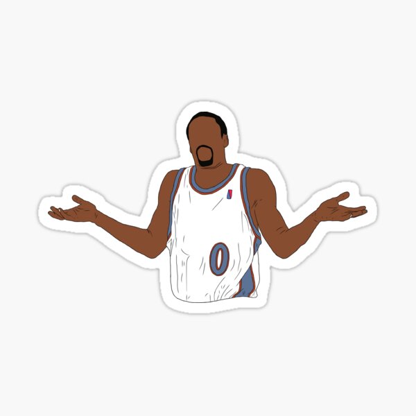 Item preview, Gilbert Arenas Shrug designed and sold by RatTrapTees.