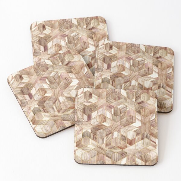 Item preview, Amber and Rosewood Moroccan Geometric Mosaic by Micklyn Le Feuvre designed and sold by micklyn.