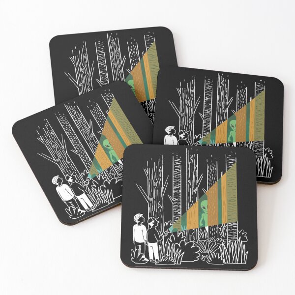 Item preview, extraterrestre en el bosque designed and sold by Rob-Son.