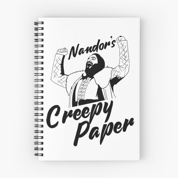 Item preview, Nandor's Creepy Paper designed and sold by Meta Cortex.