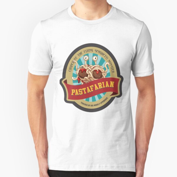 Pastafarian church Slim Fit T-Shirt