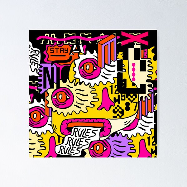 Item preview, No Moral, Stay Animal; Cuttle need rules! designed and sold by Faried Januar.