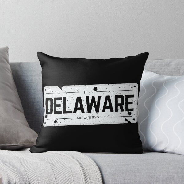 Item preview, Its a DELAWARE kinda thing number plate distressed designed and sold by 133DandC.