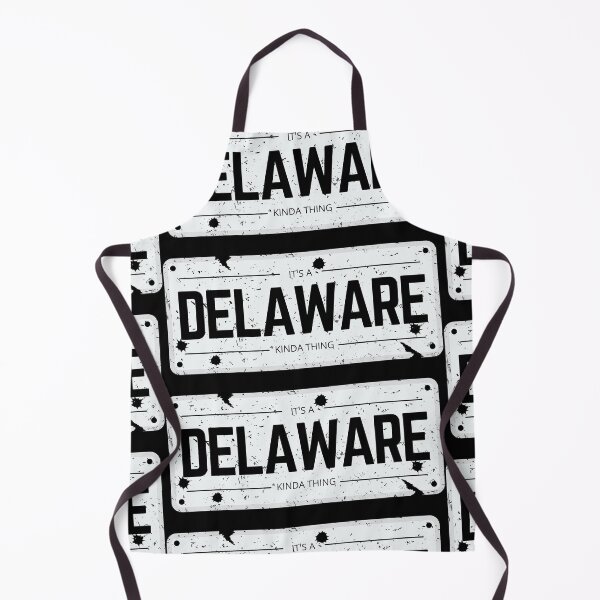 Item preview, Its a DELAWARE kinda thing number plate distressed designed and sold by 133DandC.