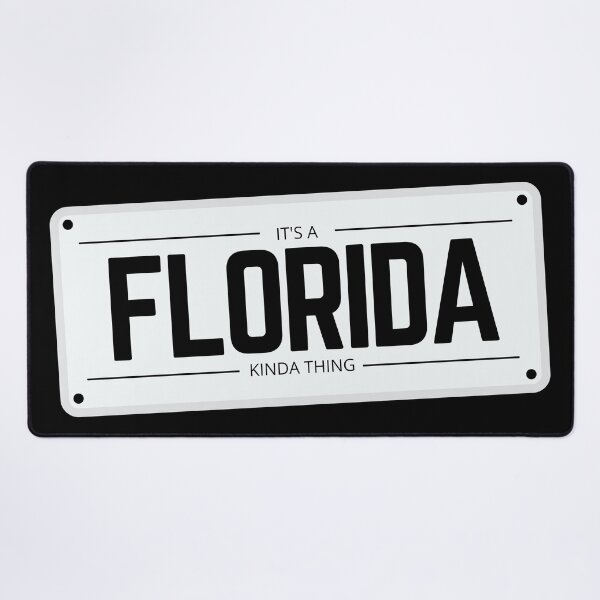 Item preview, Its a FLORIDA kinda thing number plate designed and sold by 133DandC.