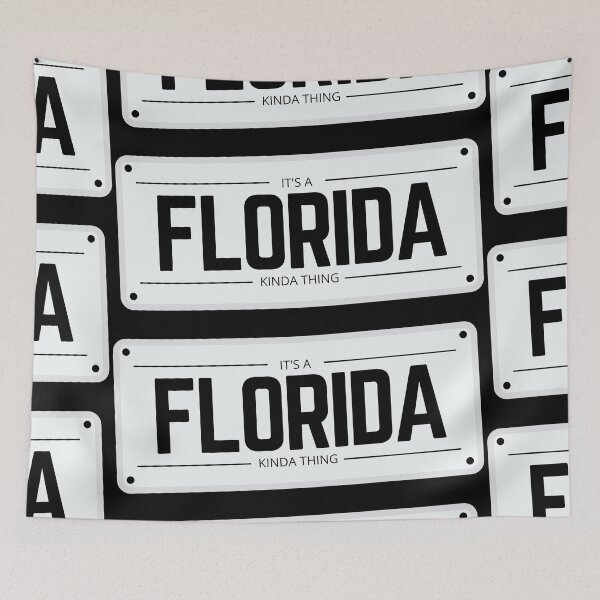 Item preview, Its a FLORIDA kinda thing number plate  designed and sold by 133DandC.
