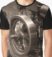 Old Glory Wolseley Engine Graphic T-Shirt