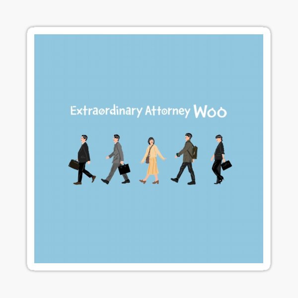 "Extraordinary attorney woo Art vol6" Sticker for Sale by