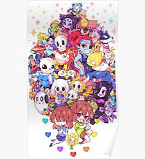 Undertale Heart Poster