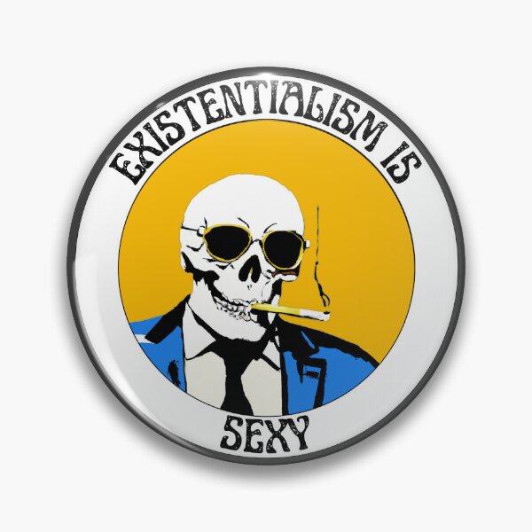 Artikelvorschau, Existentialism Is Sexy Pop Art Skull entworfen und verkauft von PVSKI.