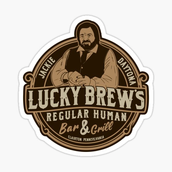 Aperçu de l'œuvre Jackie Daytona - Lucky Brews Regular Human Bar and Grill créée et vendue par McPod.