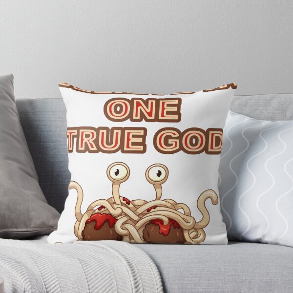 Item preview, We all believe n one true god - FSM. Flying Spaghetti monster Church designed and sold by tillhunter.