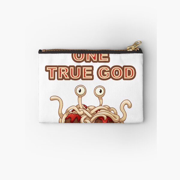 Item preview, We all believe n one true god - FSM. Flying Spaghetti monster Church designed and sold by tillhunter.