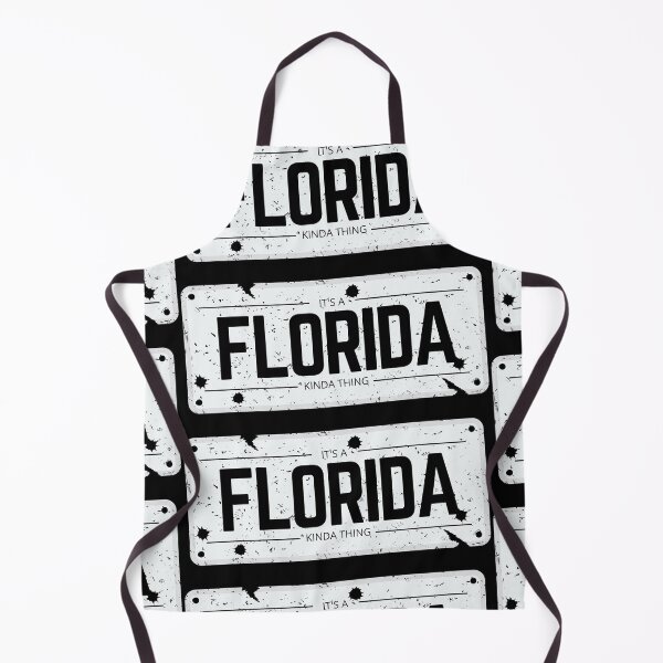 Item preview, Its a FLORIDA kinda thing number plate distressed designed and sold by 133DandC.