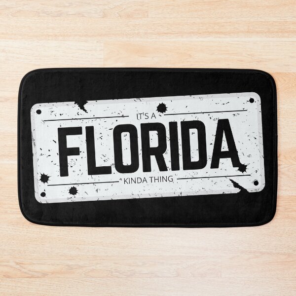 Item preview, Its a FLORIDA kinda thing number plate distressed designed and sold by 133DandC.