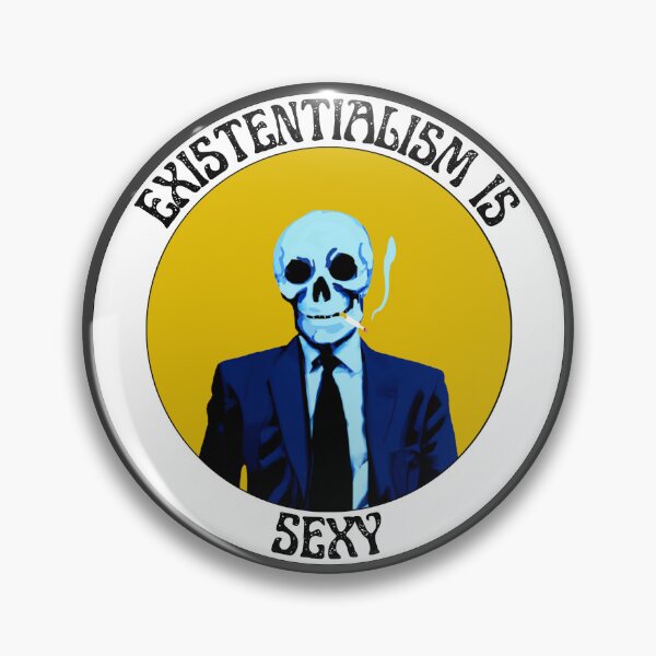 Artikelvorschau, Existentialism Is Sexy Pop Art Skull entworfen und verkauft von PVSKI.
