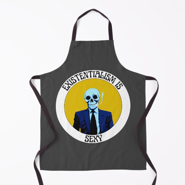 Aperçu de l'œuvre Existentialism Is Sexy Pop Art Skull créée et vendue par PVSKI.