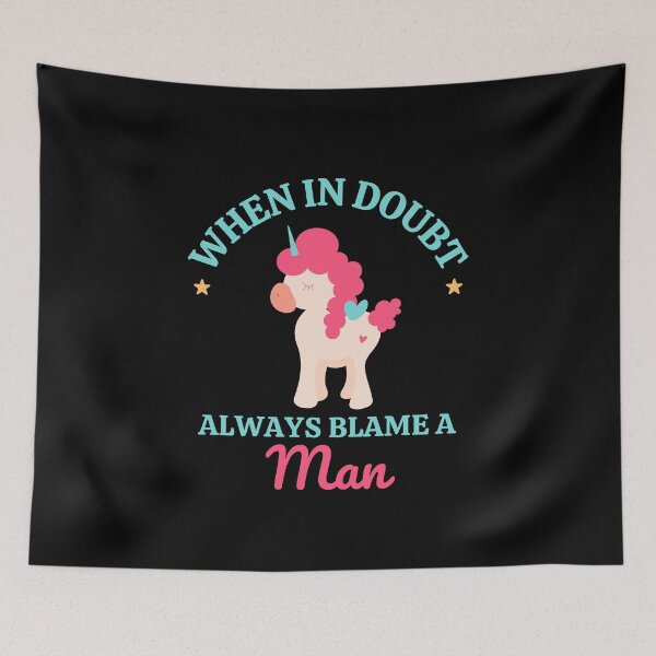 Item preview, When In Doubt Always Blame A Man designed and sold by peacefulcreator.