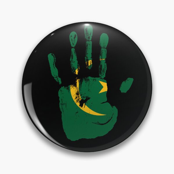 Item preview, Hand Mauritania Flag Palm designed and sold by rafaeltto.