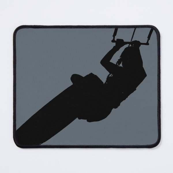 Item preview, Kitesurfer Kitesurfing Lover Black Silhouette designed and sold by taiche.