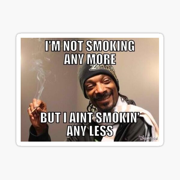  smoking Meme Sticker For Sale By Thomasross9 Redbubble