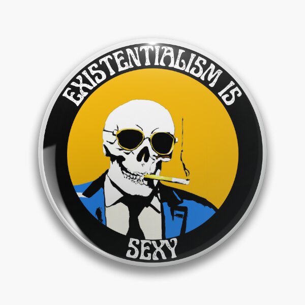 Artikelvorschau, Existentialism Is Sexy Pop Art Skull entworfen und verkauft von PVSKI.