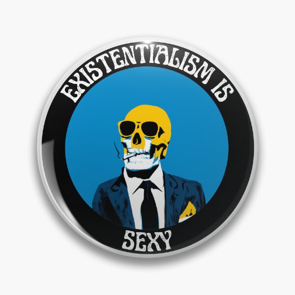 Artikelvorschau, Existentialism Is Sexy Pop Art Skull entworfen und verkauft von PVSKI.