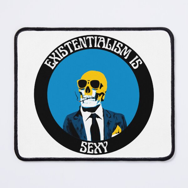 Item preview, Existentialism Is Sexy Pop Art Skull designed and sold by PVSKI.