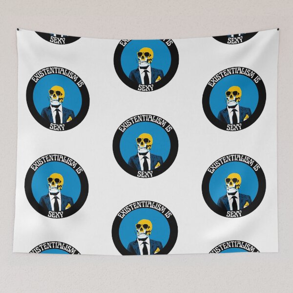 Artikelvorschau, Existentialism Is Sexy Pop Art Skull entworfen und verkauft von PVSKI.