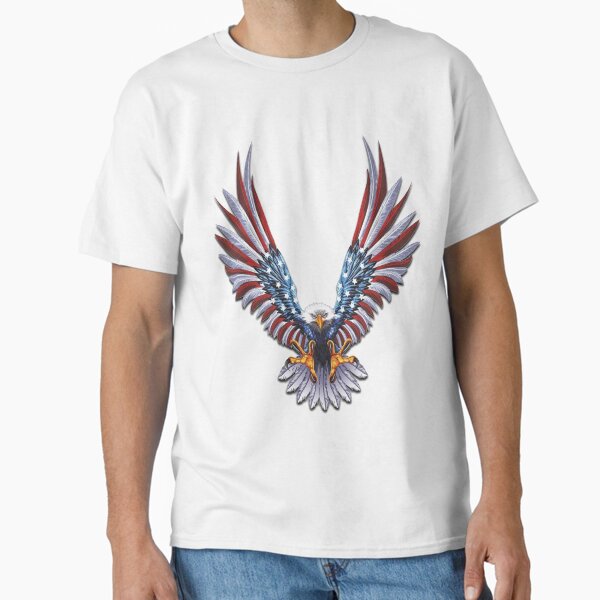 Item preview, USA Flag Bald Eagle American Flag designed and sold by JiiGee.