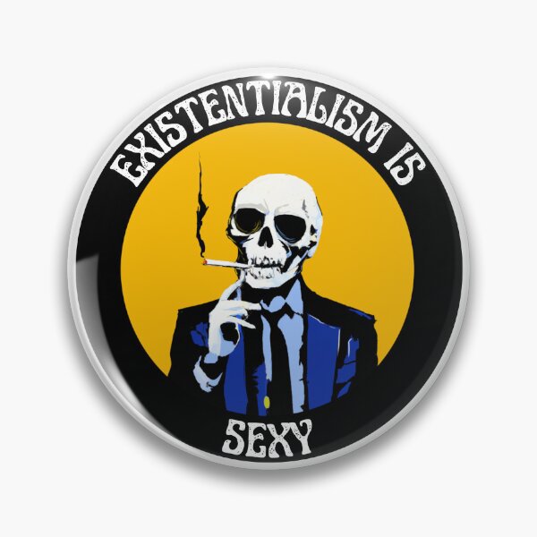 Artikelvorschau, Existentialism Is Sexy Pop Art Skull entworfen und verkauft von PVSKI.
