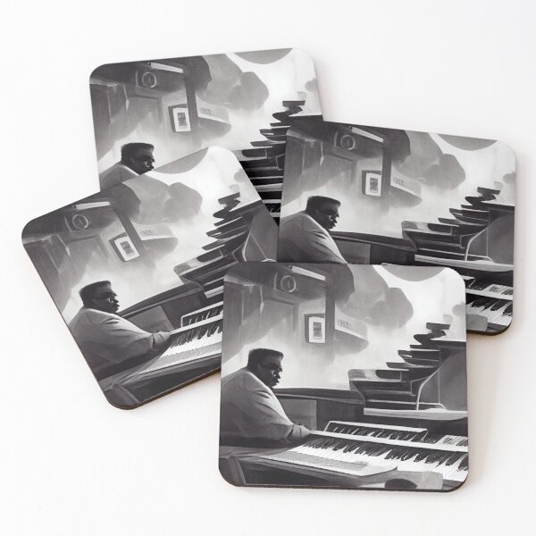 Item preview, Fats Domino Abstract designed and sold by Creative Shed Designs.