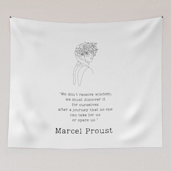 Item preview, "Wisdom" - Marcel Proust designed and sold by BookberryGarden.