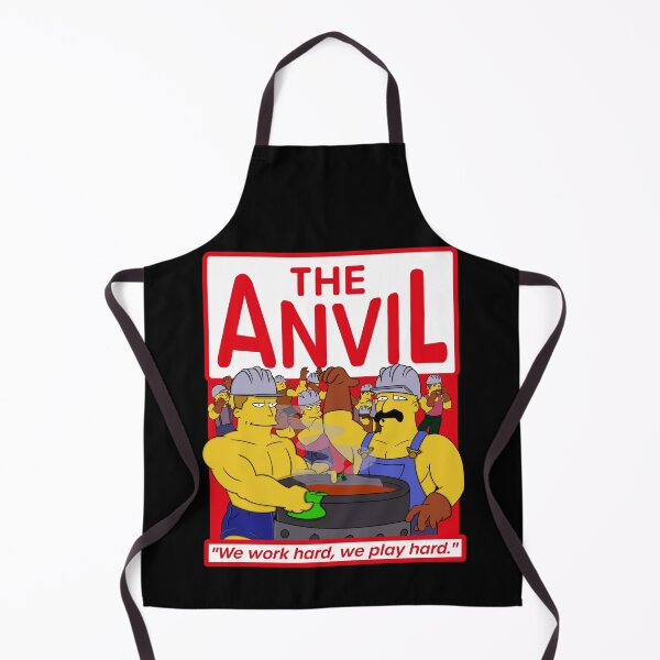Item preview, The Gay Steel Mill Anvil - We Work Hard we Play Hard designed and sold by Meta Cortex.
