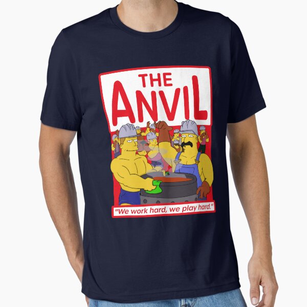 Item preview, The Gay Steel Mill Anvil - We Work Hard we Play Hard designed and sold by McPod.