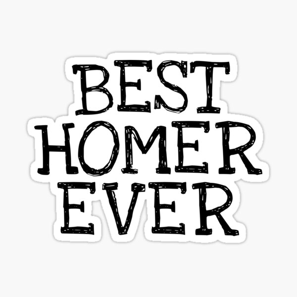 Item preview, Best Homer Ever Funny Personalized Name designed and sold by MariosNydras.