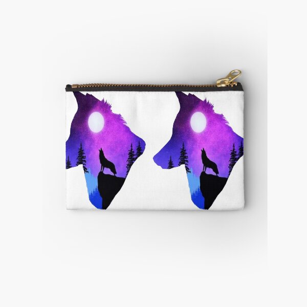 Item preview, Wolf howling at the moon inside a wolf fantasy art. designed and sold by BEAUTY ⭐⭐⭐⭐⭐.