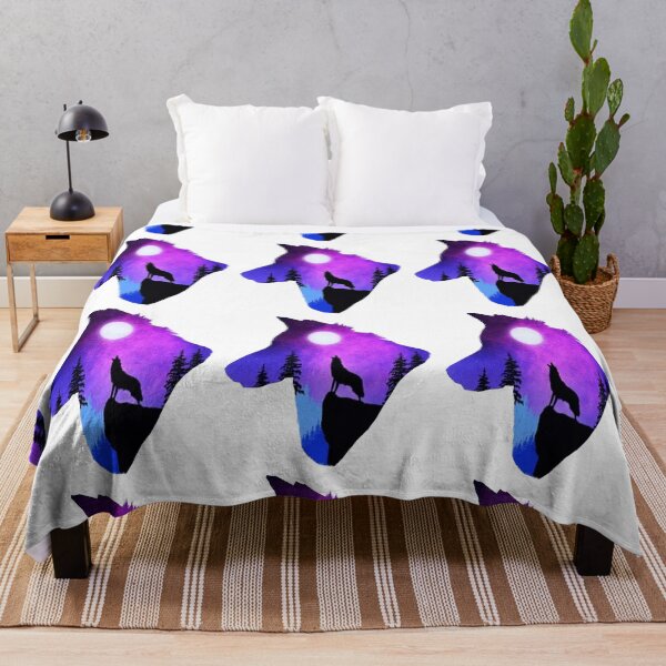 Item preview, Wolf howling at the moon inside a wolf fantasy art. designed and sold by BEAUTY ⭐⭐⭐⭐⭐.