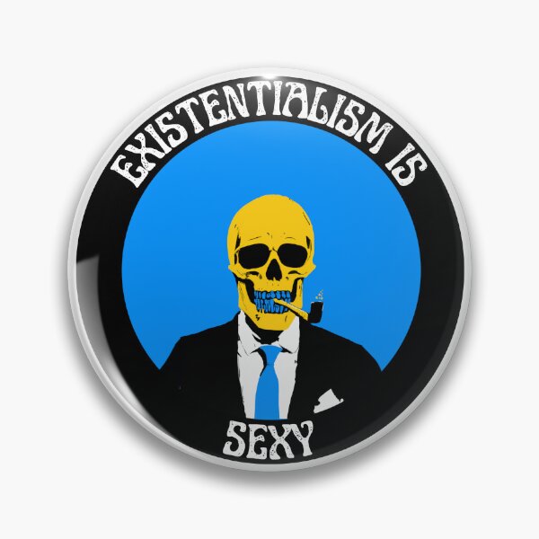 Artikelvorschau, Existentialism Is Sexy Pop Art Skull entworfen und verkauft von PVSKI.